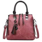 Single Shoulder Solid Color Wild Women's Messenger Bag