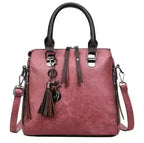 Single Shoulder Solid Color Wild Women's Messenger Bag