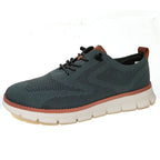Men's Knitted Lace-Up Casual Sneakers