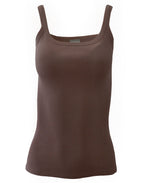 BASIC COTTON Free Spirit Premium Quality 100% Cotton Women's Tank Top. Proudly Made in Italy (616)