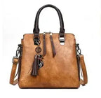 Single Shoulder Solid Color Wild Women's Messenger Bag