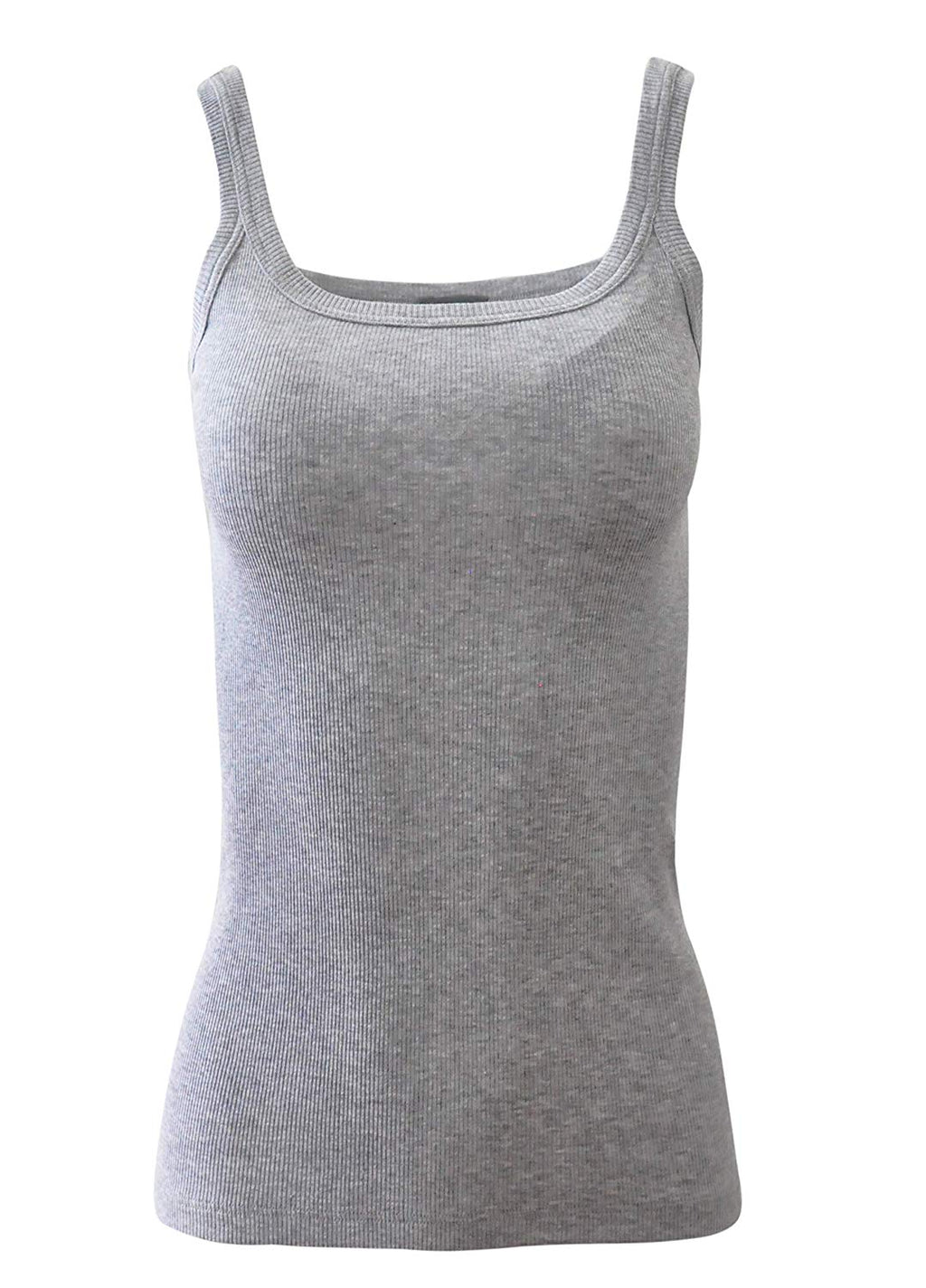 BASIC COTTON Free Spirit Premium Quality 100% Cotton Women's Tank Top. Proudly Made in Italy (616)