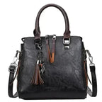 Single Shoulder Solid Color Wild Women's Messenger Bag
