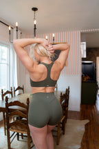 BRUSHED commit sports bra