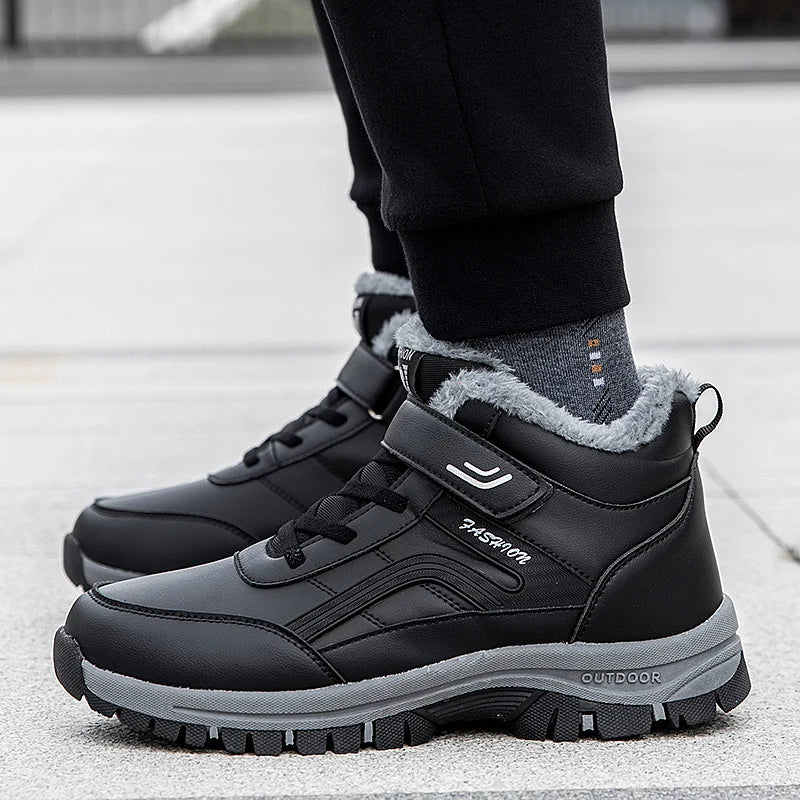 Winter Boots for Men – Waterproof Warm Outdoor Shoes
