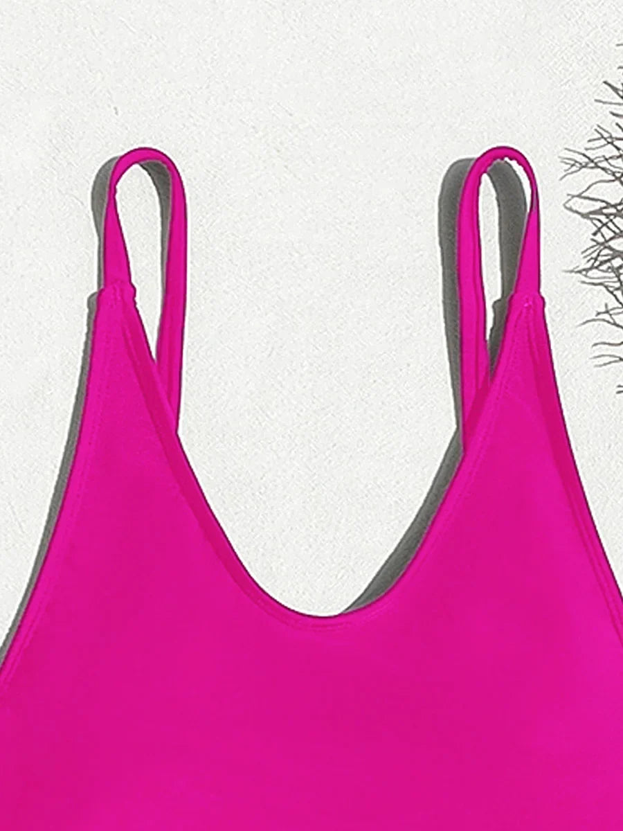 Sexy Backless Extreme String Mini Micro Thong Women Swimwear One Piece Swimsuit Female Monokini High Leg Cut Bathing Suit Swim