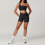 Women's Tracksuit Push-Up Workout Sportswear Tights Short Activewear