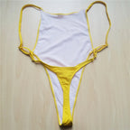 Sexy Extreme String Mini Micro Thong Swim Suit For Women Swimwear One Piece Swimsuit Female Bather Bathing Suit Monokini Y478