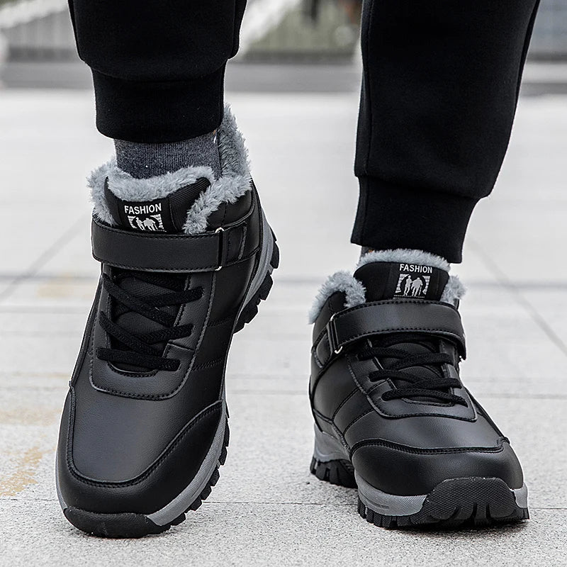 Winter Boots for Men – Waterproof Warm Outdoor Shoes