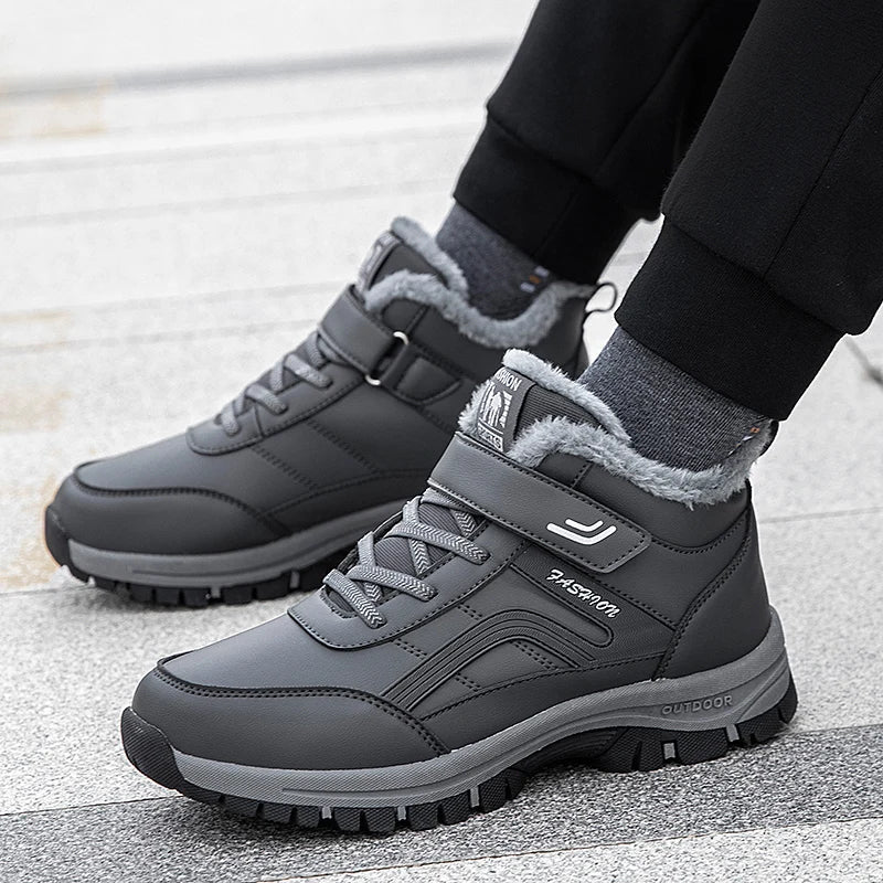 Winter Boots for Men – Waterproof Warm Outdoor Shoes