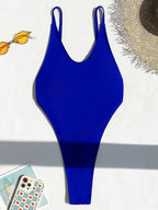 Sexy Backless Extreme String Mini Micro Thong Women Swimwear One Piece Swimsuit Female Monokini High Leg Cut Bathing Suit Swim