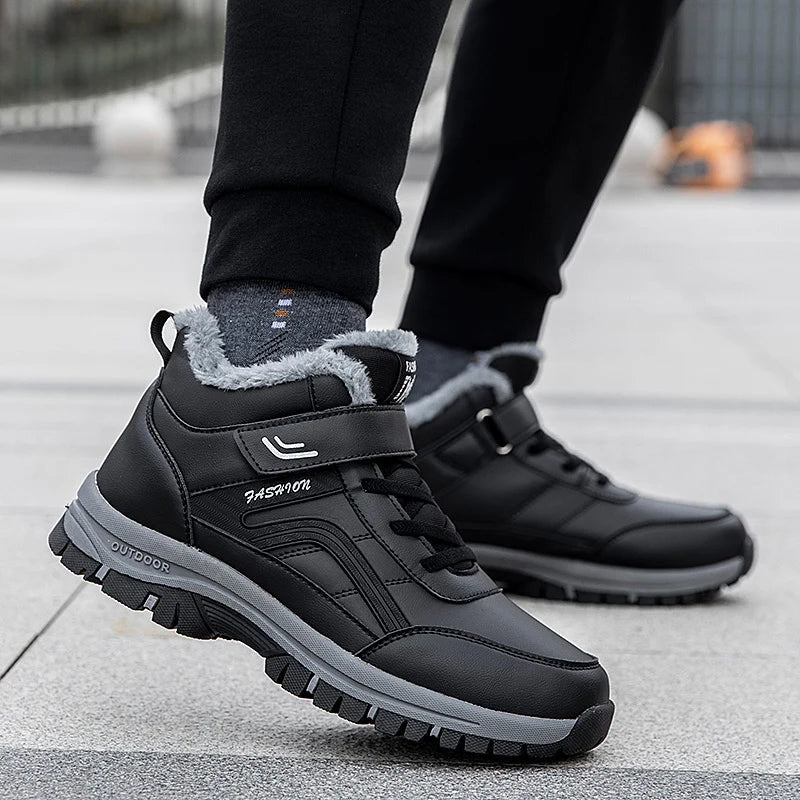 Winter Boots for Men – Waterproof Warm Outdoor Shoes