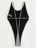 Sexy Extreme G String Mini Micro Thong Women Swimwear One Piece Swimsuit Female Backless Monokini Bather Bathing Suit Swim Lady