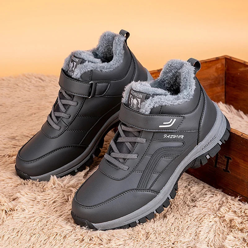 Winter Boots for Men – Waterproof Warm Outdoor Shoes