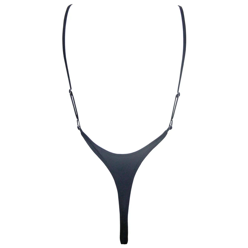Sexy Extreme String Mini Micro Thong Swim Suit For Women Swimwear One Piece Swimsuit Female Bather Bathing Suit Monokini Y478