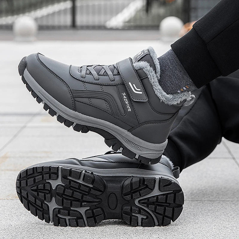 Winter Boots for Men – Waterproof Warm Outdoor Shoes
