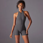 Women’s Push-Up Backless Gym Jumpsuit