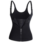 Women’s Zipper Waist Trainer Tank Top – Tummy Control Body Shaper for a Smooth, Sculpted Fit