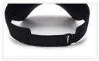 Adjustable Summer Breathable Hats Men Women Sun Protection Sports Golf Tennis Visor Hat Adjustable Visor UV Protection Top Empty Solid Sports Outdoor Running Sunscreen Strong Cap