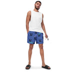 Baha Ranch Yeehaw Mullet Cowboy Men's Swim Trunks