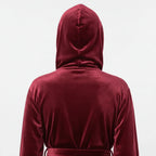 Women’s Plush Hooded Robe - Spa-Worthy Comfort at Home