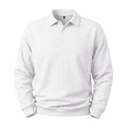 Mens Relaxed Fit Jacquard Textured Casual All Matching Long Sleeve Hoodie