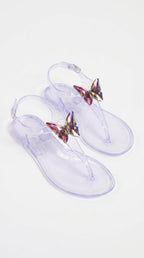 ALIANA Clear Gel Beach Sandals