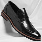 Oxford Leather Men's Pointed-toe Dress Cross-border Business Shoes