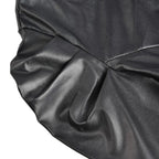 Elegance Autumn And Winter New Solid Color Jacket For Women's PU Leather Warmth Fashion Long-Sleeved Jacket For Women