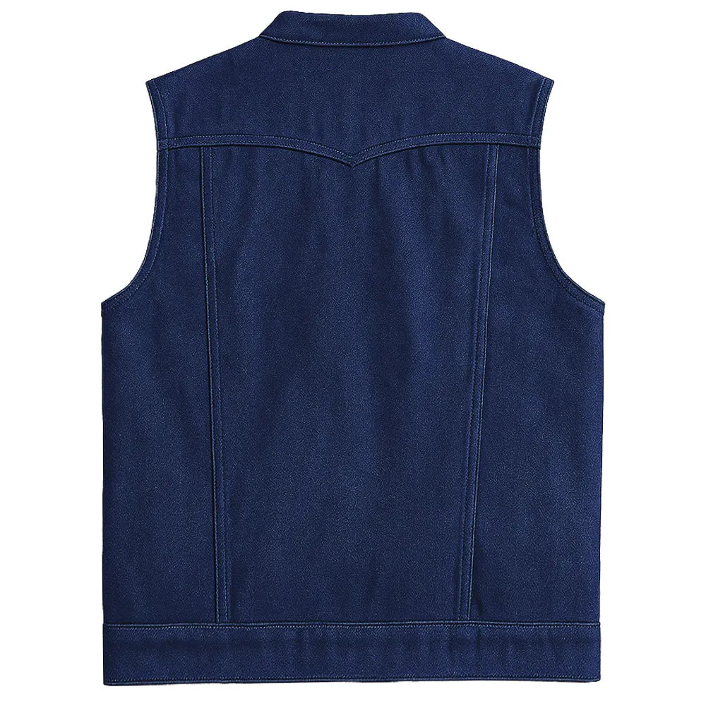 Legendary Ole Blue Men's Denim Vest
