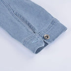 New Incredible Spring Women Sexy Ripped Denim Jackets Vintage Casual Short Jean Jacket Puff Sleeve Winter Female Coat Streetwear