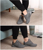 New Stylish Mens Walking Shoes Lace Up Sport Outdoor Jogging Athletic Shoes Comfortable Sneakers Running Lace Up Athletic Sneakers Outdoor Walking Mens Comfortable Fashion Design
