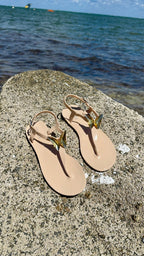 ALIANA Clear Gel Beach Sandals