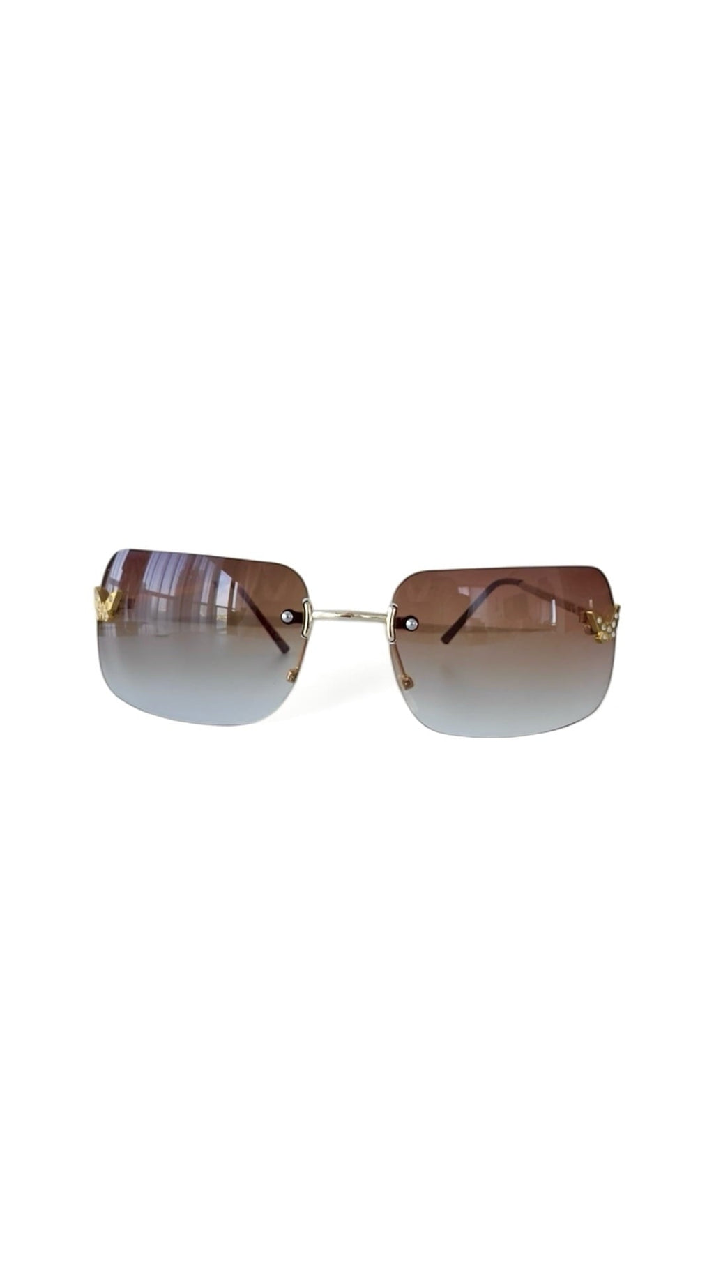 Papillon Silver Sunglasses