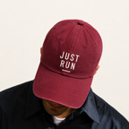 JUST RUN Dad Cap